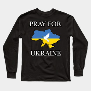 Pray For Ukraine Long Sleeve T-Shirt